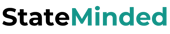 StateMinded Logo Black Teal